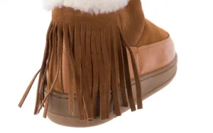 Śniegowce -158 17087 Cognac, Brąz, Skóra naturalna | Bayla Sale