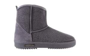 Śniegowce -161 7063 Szare, Skóra naturalna | Bayla New