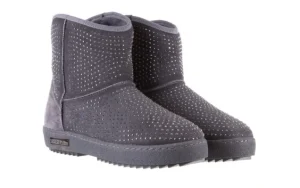 Śniegowce -161 7063 Szare, Skóra naturalna | Bayla New