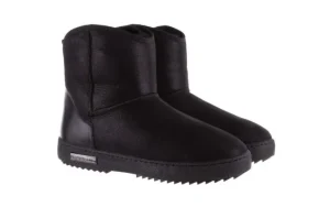 Śniegowce -112 0575-9015D Czarne, Skóra naturalna | Bayla Clearance