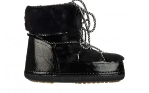 Śniegowce -194 Moonia Black 194009, Czarny, Futro sztuczne | Bayla Fashion