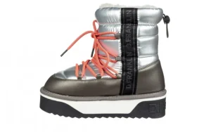 Śniegowce D Franklin Boots Nordic V2 Bomb Silver 206006, Srebrny, Materiał | D.Franklin Best