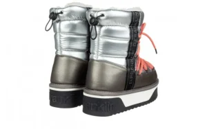 Śniegowce D Franklin Boots Nordic V2 Bomb Silver 206006, Srebrny, Materiał | D.Franklin Best
