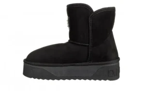 Śniegowce D Franklin Boots Nordic V2 Basic Low Black 206003, Czarny, Materiał | D.Franklin Sale