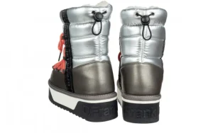 Śniegowce D Franklin Boots Nordic V2 Bomb Silver 206006, Srebrny, Materiał | D.Franklin Best