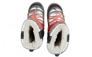 Śniegowce D Franklin Boots Nordic V2 Bomb Silver 206006, Srebrny, Materiał | D.Franklin Best