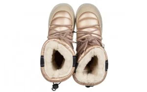 Śniegowce D Franklin Boots Nordic V2 Bomb Beig 206004, Beżowy, Materiał | D.Franklin Discount