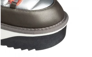 Śniegowce D Franklin Boots Nordic V2 Bomb Silver 206006, Srebrny, Materiał | D.Franklin Best