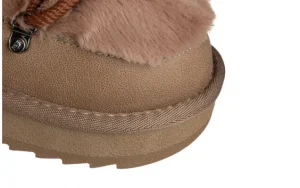 Śniegowce D Franklin Nordic Trk Fur Low Brown 206008, Brązowy, Materiał | D.Franklin Online