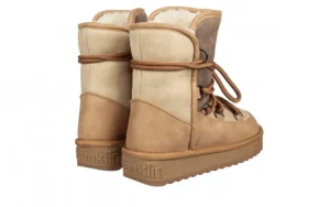 Śniegowce D Franklin Nordic Trk Sand 206009, Beżowy, Materiał | D.Franklin Fashion