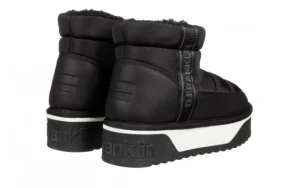 Śniegowce D Franklin Nordic V2 Low Bomb Black 206013, Czarny, Materiał | D.Franklin Outlet