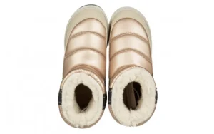 Śniegowce D Franklin Nordic V2 Low Bomb Beig 206012, Beżowy, Materiał | D.Franklin Discount