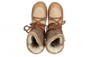 Śniegowce D Franklin Nordic Trk Sand 206009, Beżowy, Materiał | D.Franklin Fashion