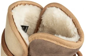 Śniegowce D Franklin Nordic Trk Sand 206009, Beżowy, Materiał | D.Franklin Fashion