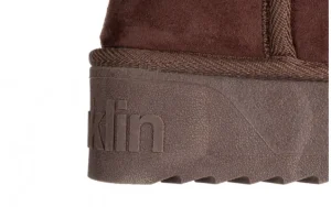 Śniegowce D Franklin Nordic V2 Basic Low Chocolate 206010, Brązowy, Materiał | D.Franklin Clearance
