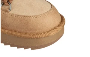 Śniegowce D Franklin Nordic Trk Sand 206009, Beżowy, Materiał | D.Franklin Fashion