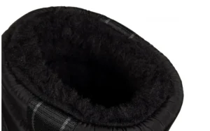 Śniegowce D Franklin Nordic V2 Low Bomb Black 206013, Czarny, Materiał | D.Franklin Outlet