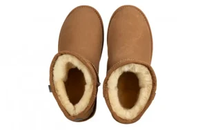 Śniegowce Platinum Slim Darling Chestnut 119201, Brązowy, Skóra naturalna | EMU Clearance