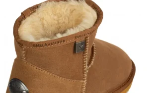 Śniegowce Platinum Slim Darling Chestnut 119201, Brązowy, Skóra naturalna | EMU Clearance