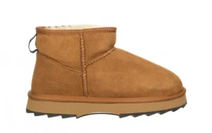 Śniegowce Sharky Micro Chestnut Black 119193, Brązowy, Skóra naturalna | EMU Discount