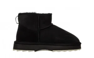 Śniegowce Sharky Micro Black 23 119141, Czarny, Skóra naturalna | EMU Hot