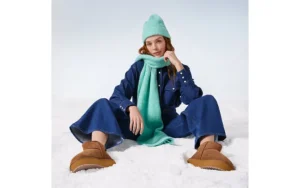 Śniegowce Stinger Micro Flatform Chestnut 119197, Brązowy, Skóra naturalna | EMU Sale