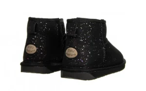 Śniegowce Stinger Micro Galaxy Black 119150, Czarny, Skóra naturalna | EMU Clearance