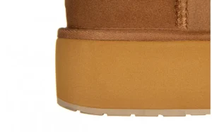 Śniegowce Stinger Micro Flatform Chestnut 119197, Brązowy, Skóra naturalna | EMU Sale