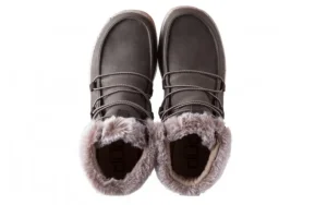 Śniegowce Eloise Bruno 003194, Zielony, Skóra naturalna | HeyDude Outlet