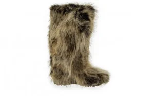 Śniegowce Loren-L Bitono, Czarny, Futro naturalne | Oscar Clearance