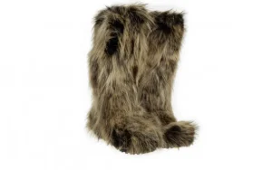 Śniegowce Loren-L Bitono, Czarny, Futro naturalne | Oscar Clearance