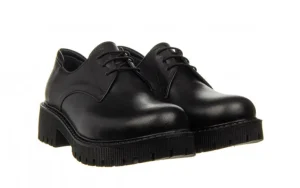 Półbuty -161 084 500 169 011 Black 161588, Czarny, Skóra naturalna | Bayla Clearance