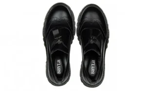 Półbuty -161 054 2894 03 Black 161383, Czarny, Skóra naturalna | Bayla Discount