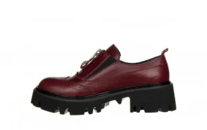 Półbuty -161 054 2894 750 Bordo 161385, Skóra naturalna | Bayla Best