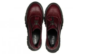 Półbuty -161 054 2894 750 Bordo 161385, Skóra naturalna | Bayla Best