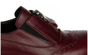 Półbuty -161 054 2894 750 Bordo 161385, Skóra naturalna | Bayla Best