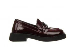 Półbuty -161 157 2343 72 Bordo Patent 161610, Skóra lakierowana | Bayla Hot