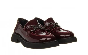 Półbuty -161 157 2343 72 Bordo Patent 161610, Skóra lakierowana | Bayla Hot