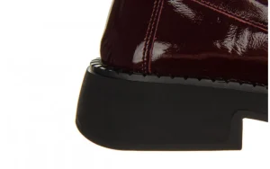 Półbuty -161 157 2343 72 Bordo Patent 161610, Skóra lakierowana | Bayla Hot