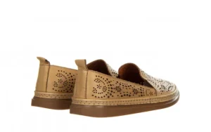 Półbuty -161 174 5111 1 Scissors 161522, Beżowy, Skóra naturalna | Bayla Discount