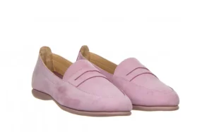 Półbuty -161 158 2317 Lilac Nubuck 161473, Różowy, Skóra naturalna | Bayla Outlet