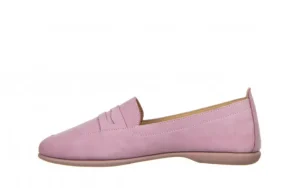 Półbuty -161 158 2317 Lilac Nubuck 161473, Różowy, Skóra naturalna | Bayla Outlet