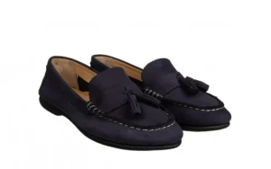 Półbuty -161 158 2401 Navy Nubuck 161706, Granatowy, Skóra naturalna | Bayla Clearance