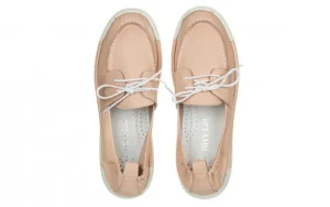 Półbuty -161 086 28104 Nude 161465, Różowy, Skóra naturalna | Bayla Online