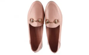 Półbuty -161 138 80127 Nude, Róż, Skóra naturalna | Bayla Discount