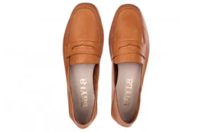 Półbuty -161 138 4060 Tan 161223, Brąz, Skóra naturalna | Bayla Discount