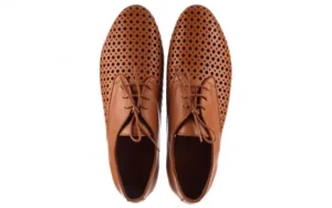 Półbuty -161 138 80129 Tan, Brąz, Skóra naturalna | Bayla Outlet