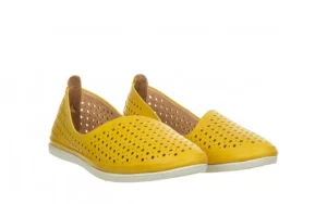 Półbuty -161 158 23203 Tetris 161481, Żółty, Skóra naturalna | Bayla Sale