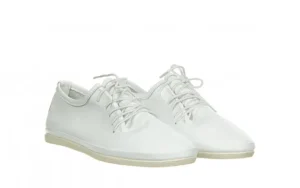 Półbuty -161 158 706 White 161711, Biały, Skóra naturalna | Bayla New