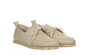 Półbuty -161 039 988 White Swan 161452, Beżowy, Skóra naturalna | Bayla Online
